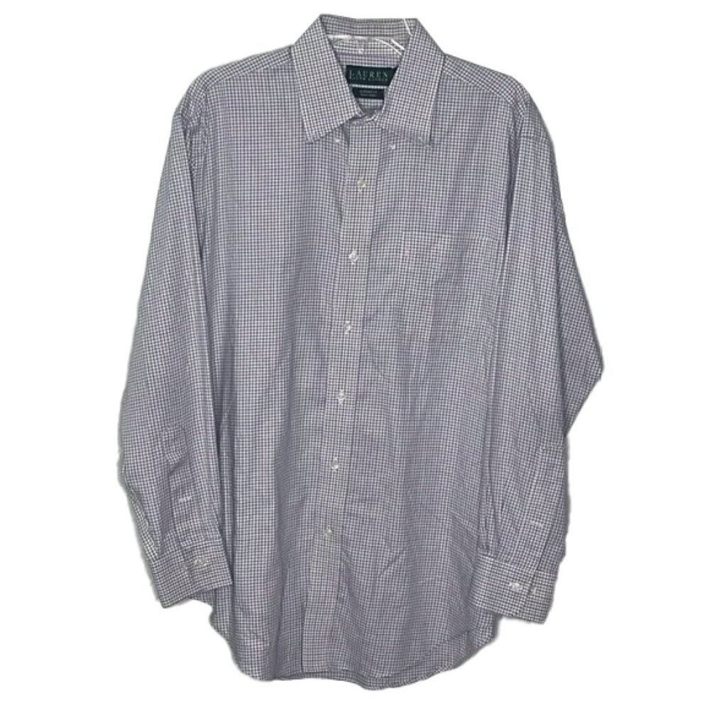 ❤️ RALPH LAUREN Button Down Shirt Size 16.5 (32/33)